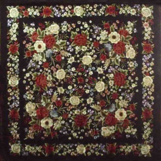 Manila embroidered shawl ref.  154691-S